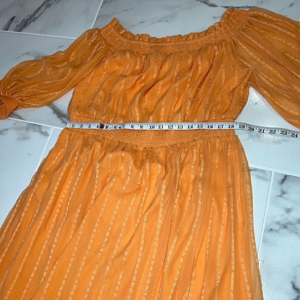 ASOS DESIGN curve off the shoulder maxi dress - Picture 6 of 12